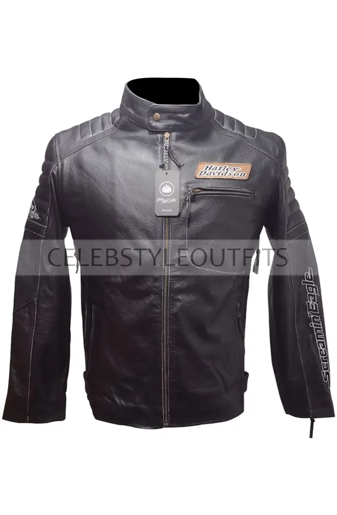 Screamin Eagle Harley Davidson Motorcycles Biker Black Jacket harley-davidson-screamin-eagle-motorcycles-jacket