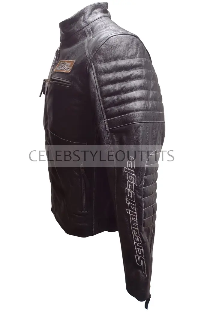 Screamin Eagle Harley Davidson Motorcycles Biker Black Jacket harley-davidson-screamin-eagle-motorcycles-jacket
