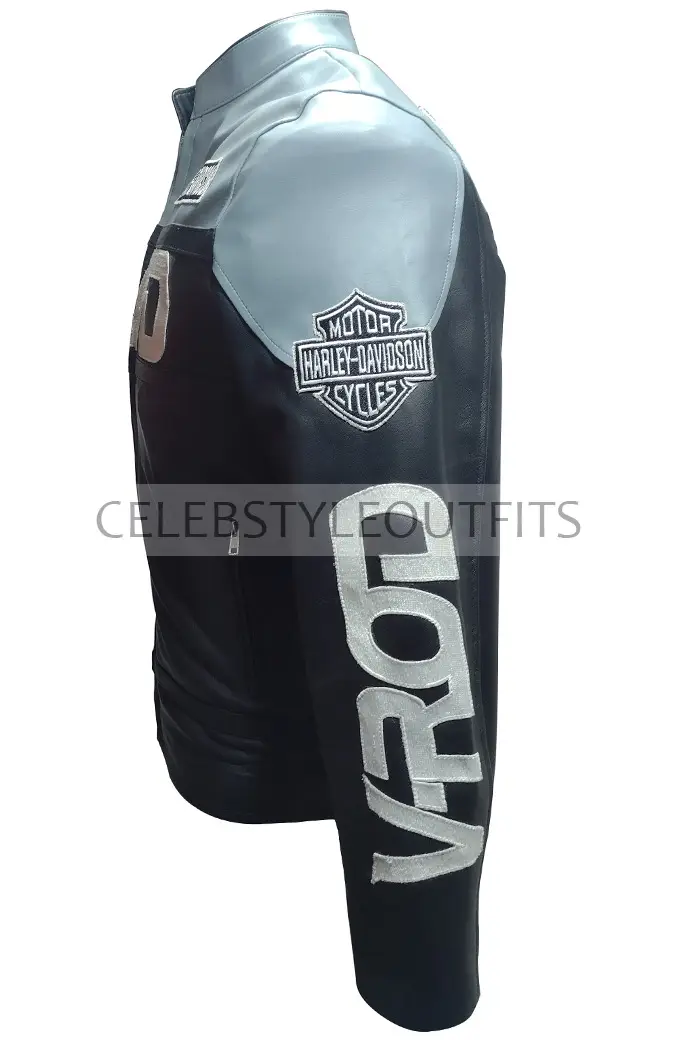 V-Rod Harley Davidson Motorcycles Biker Black Leather Jacket harley-davidson-motorcycles-v-rod-jacket