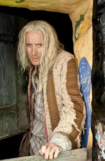 Harry Potter Rhys Ifans Xenophilius Lovegood Brown Wool Jacket