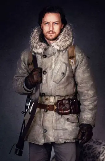 Lord Asriel James Mcavoy His Dark Materials White Fur Coat