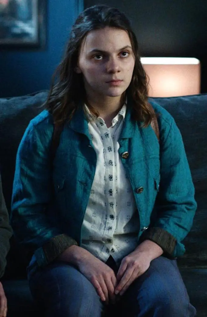 Lyra Belacqua His Dark Materials Dafne Keen Blue Denim Jacket his-dark-materials-lyra-dafne-jacket