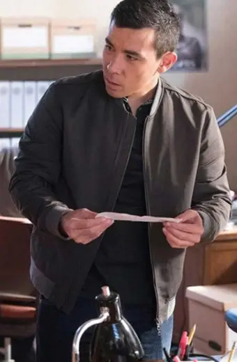 How To Get Away With Murder Oliver Hampton Grey Bomber Jacket