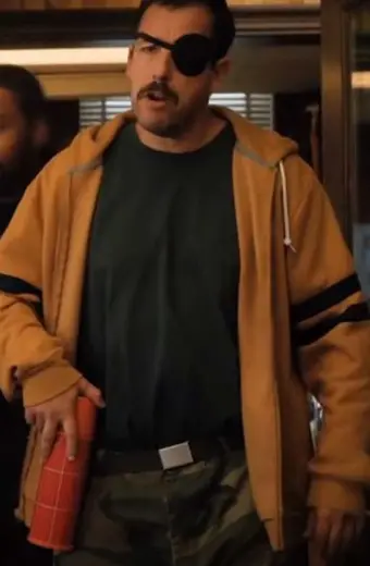 Adam Sandler Hubie Halloween Hubie Dubois Yellow Fleece Hoodie