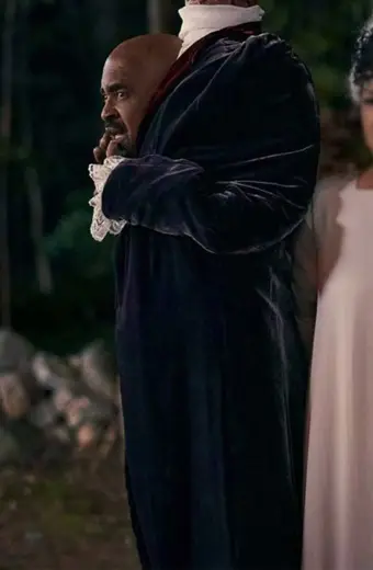 Hubie Halloween Tim Meadows Lester Hennessey Blue Long Coat