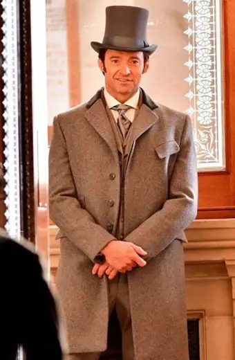 PT Barnum The Greatest Showman Hugh Jackman Long Trench Coat