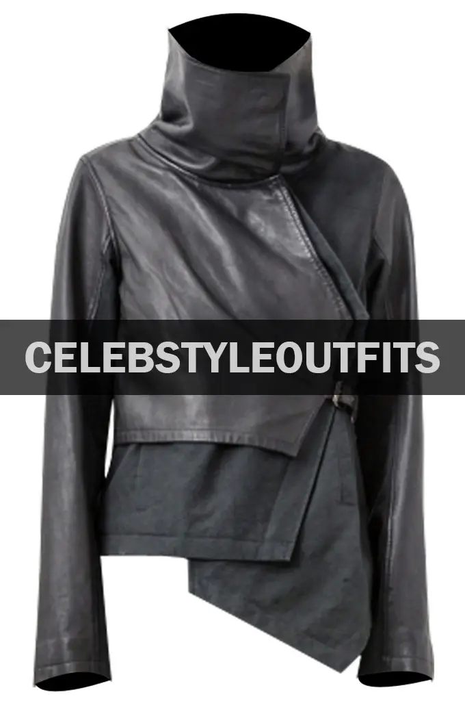 Jennifer Lawrence Katniss Everdeen The Hunger Games Jacket katniss-hunger-game-black-jacket