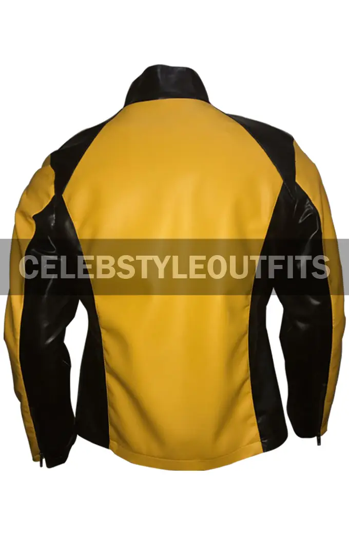 Cole Macgrath Infamous Gaming Cosplay Yellow Leather Jacket cole-macgrath-cosplay-jacket