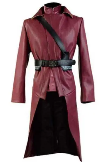 Into the Badlands Daniel Wu Sunny Maroon Cosplay Tailcoat