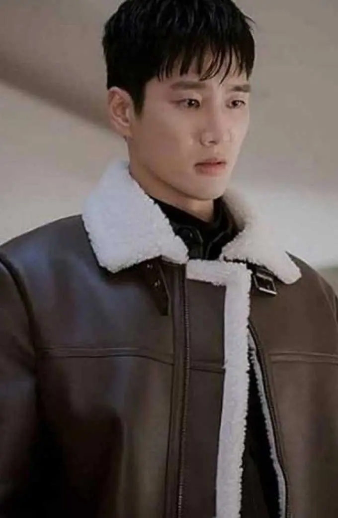 Itaewon Class Ahn Bo Hyun Jang Geun Won Brown Leather Coat bo-hyun-ahn-itaewon-class-coat