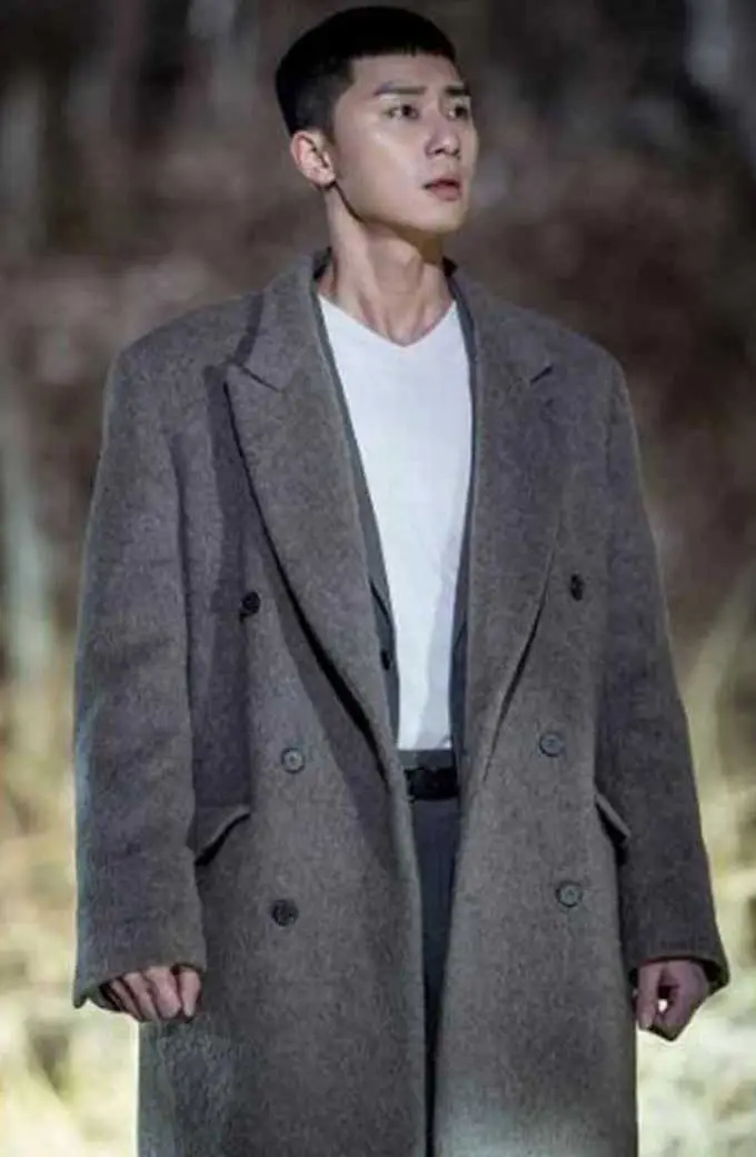 Itaewon Class Park Seo Joon Park Sae Ro Yi Grey Trench Coat itaewon-class-park-seo-joon-coat