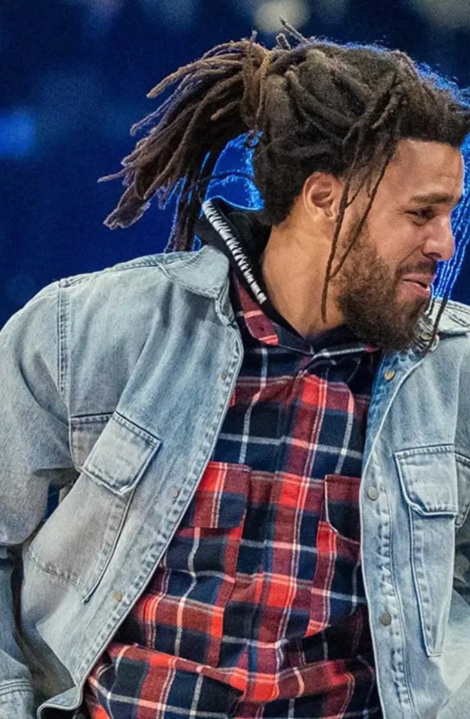 Casual J Cole Concert Street Mens Bomber Blue Denim Jacket j-cole-concert-street-casual-bomber-jacket