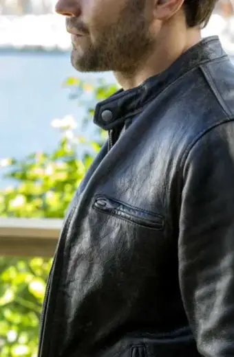 Chesapeake Shores Jesse Metcalfe Trace Riley Bomber Jacket