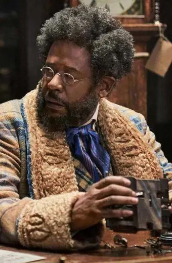 Jeronicus Forest Whitaker Jingle Jangle Brown Plaid Wool Coat
