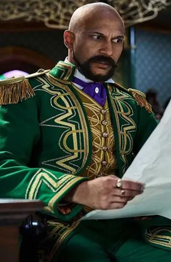 Gustafson Keegan-Michael Key Jingle Jangle Green Royal Coat