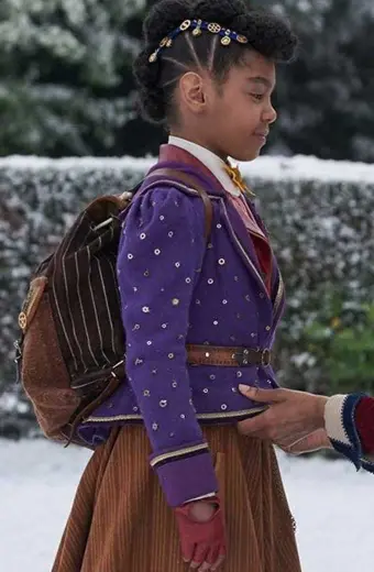 Jingle Jangle Journey Madalen Mills Purple Wool Trench Jacket madalen-mills-jingle-jangle-jacket