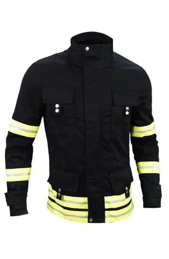 Protagonist John David Washington Tenet Black Work Wear Jacket