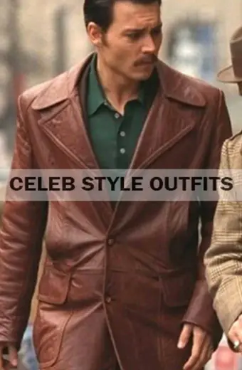 Joseph D Pistone Donnie Brasco Johnny Depp Leather Jacket