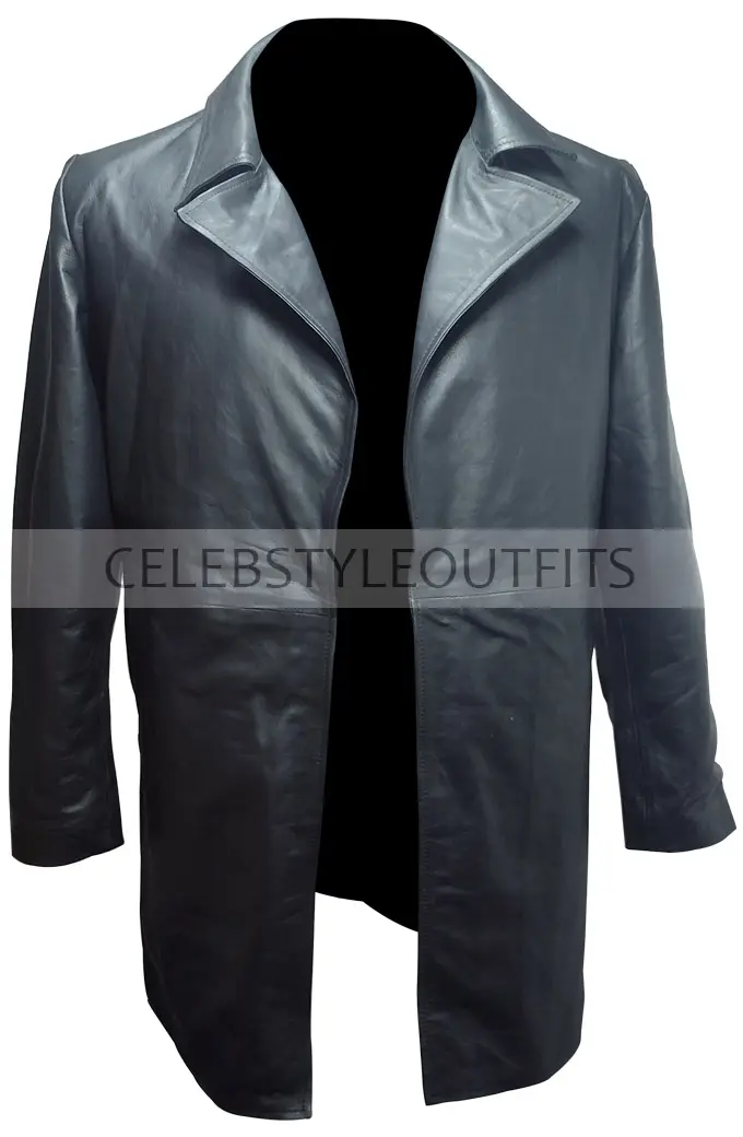 The Demon Barber of Fleet Street Johnny Depp Sweeney Todd Coat sweeney-todd-johnny-depp-leather-jacket