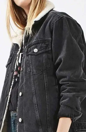 Flynn Jadah Marie Julie and the Phantoms Black Denim Jacket