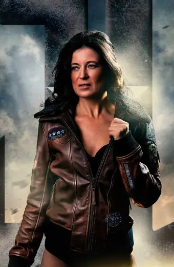 Justice League Champion Of Justice Aviator Shearling Jacket
