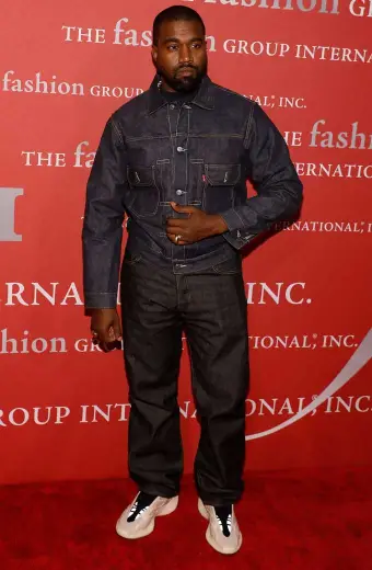 Casual Mens Kanye Omari West Street Style Blue Denim Coat kanye-omari-west-style-casual-coat