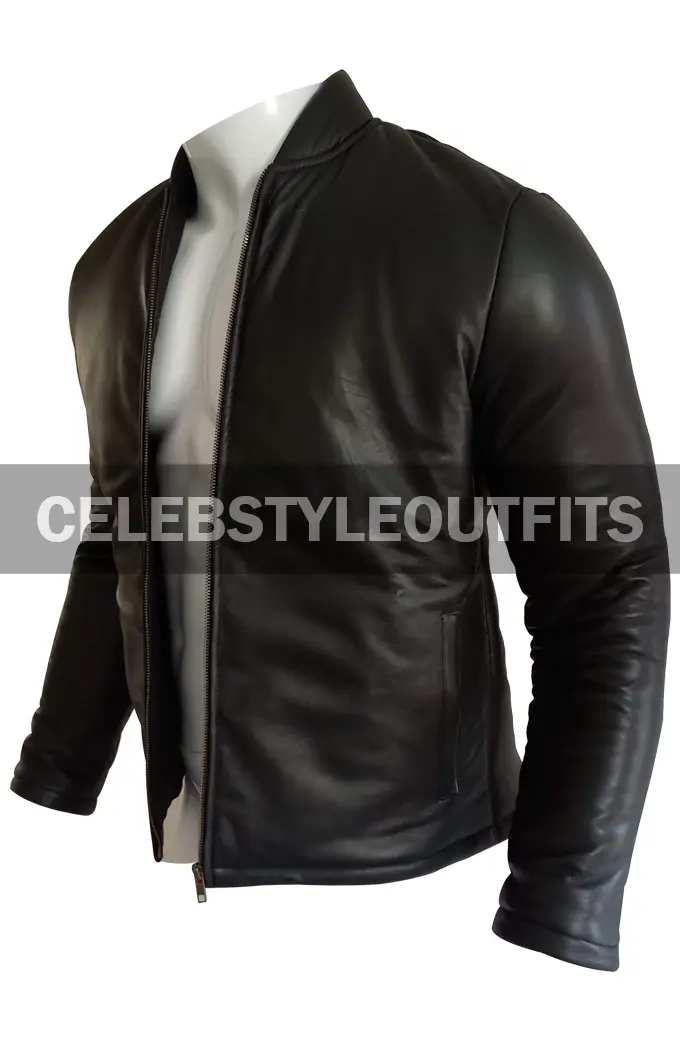 Yeezy Gap Kanye West Black Bomber Parachute Puffer Jacket kanye-west-yeezy-gap-jacket