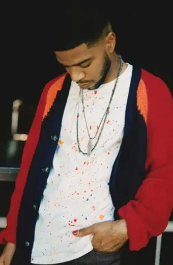 Mens Casual Kid Cudi APC Street Style Red Wool Cardigan kid-cudi-red-wool-cardigan