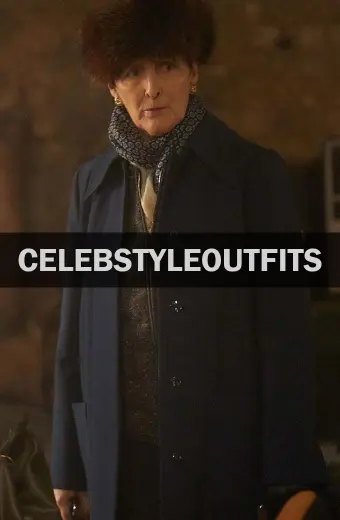Carolyn Martens Killing Eve Fiona Shaw Blue Wool Blend Coat killing-eve-fiona-wool-blend-coat