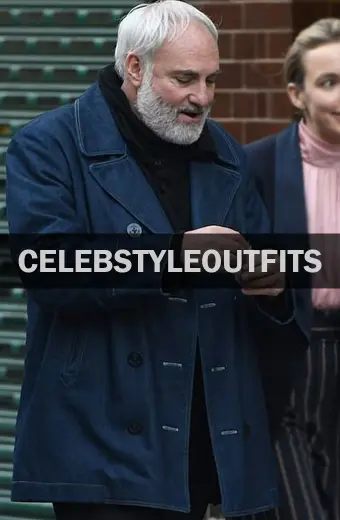 Kim Bodnia Konstantin Killing Eve Blue Denim Trench Coat killing-eve-kim-bodnia-denim-coat