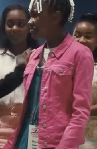 Saniyya Sidney King Richard Venus Williams Pink Cotton Jacket