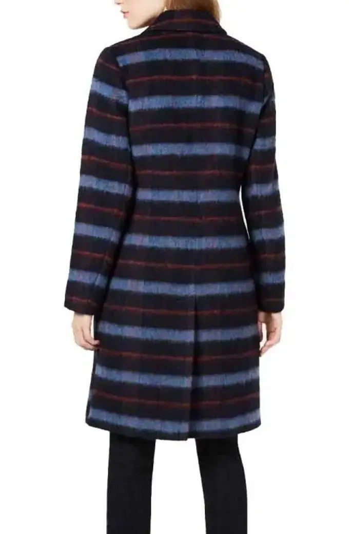 Legacies Lizzie Saltzman Jenny Boyd Burgundy Plaid Wool Coat legacies-jenny-boyd-wool-coat
