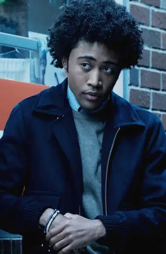 Quincy Fouse Milton Greasley Legacies Black Bomber Jacket
