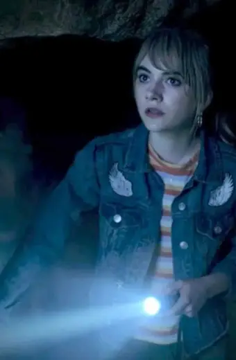 Locke And Key Emilia Jones Kinsey Locke Blue Denim Jacket