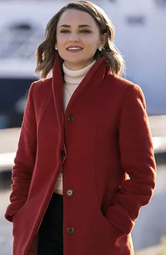 Love Guaranteed Rachael Leigh Cook Susan Whitaker Long Coat