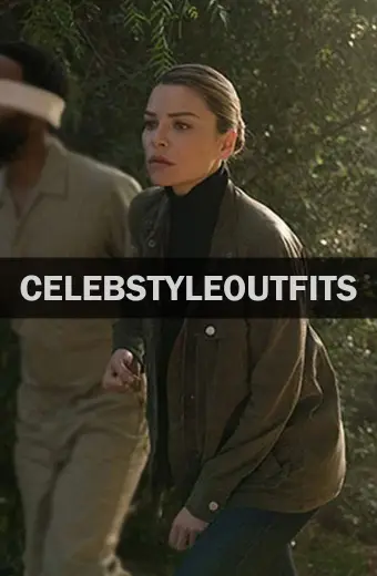Lucifer TV Show Chloe Decker Lauren German Green Cotton Jacket
