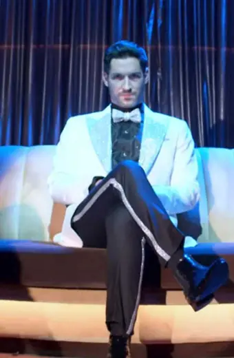 Lucifer Tom Ellis Lucifer Morningstar White Tuxedo Blazer