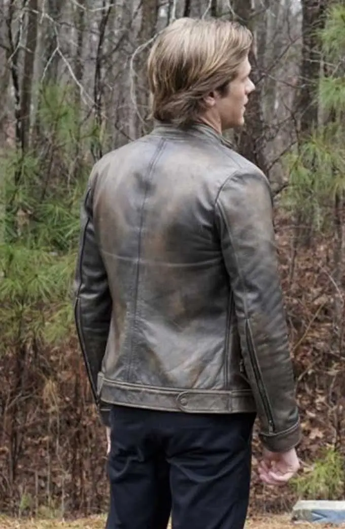 Angus MacGyver Lucas Till Brown Distressed Leather Jacket macgyver-lucas-till-angus-jacket