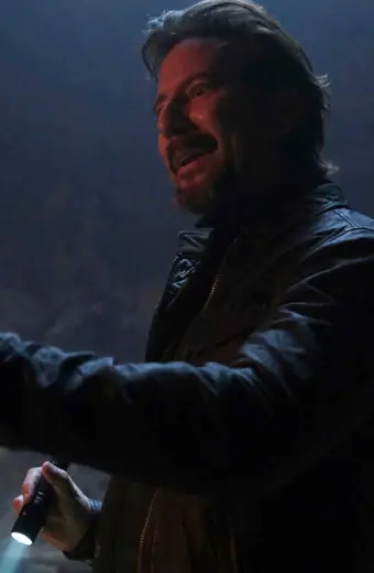 Russ Taylor MacGyver Henry Ian Cusick Black Leather Jacket