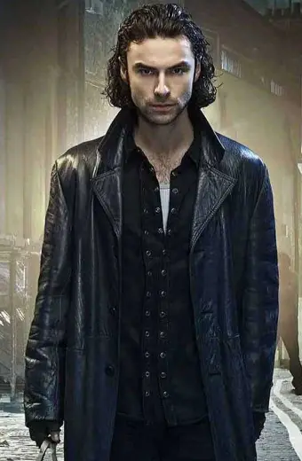 Aidan Turner Being Human John Mitchell Leather Coat