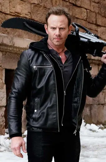 The Last Sharknado Fin Shepard Black Jacket