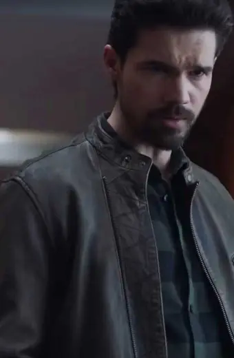 The Expanse Steven Strait Brown Leather Jacket