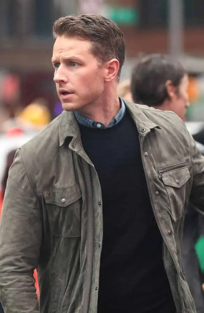 Josh Dallas Manifest TV Series Ben Stone Khaki Cotton Jacket manifest-ben-stone-jacket