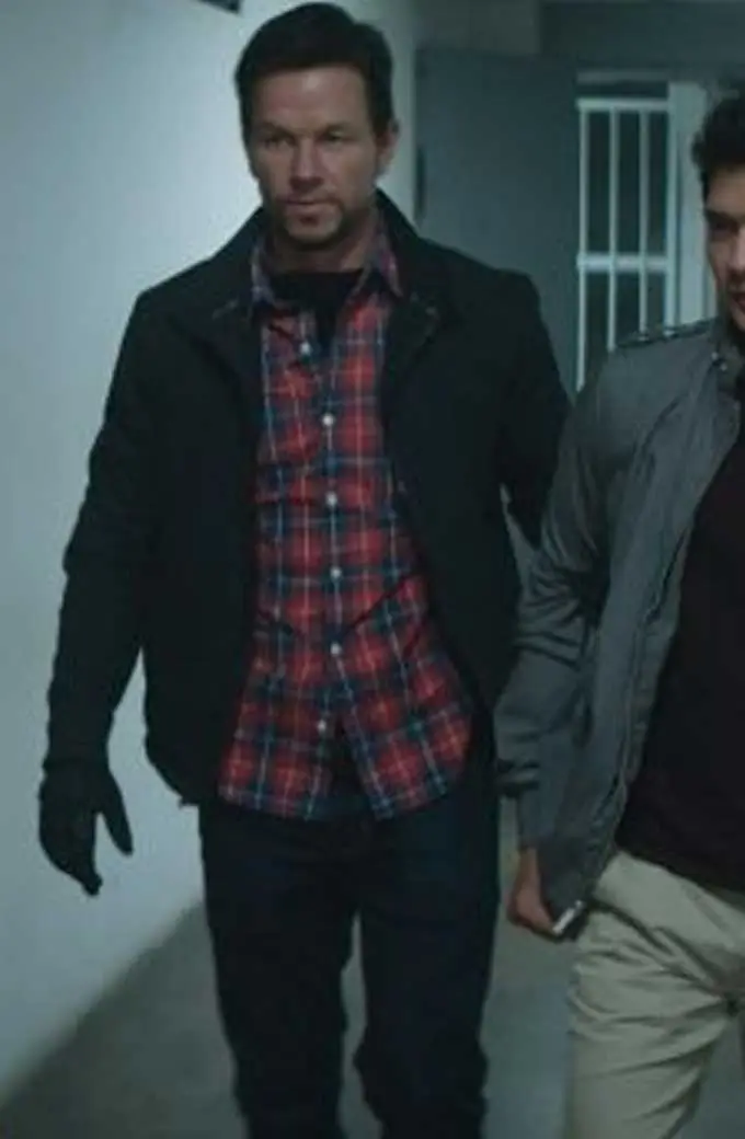 Mark Wahlberg James Silva Mile 22 Movie Black Cotton Jacket mark-wahlberg-mile-22-cotton-jacket