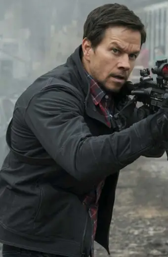 Mile 22 Movie James Silva Mark Wahlberg Black Cotton Jacket