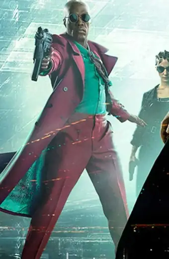 Matrix Resurrections Yahya Abdul-Mateen Morpheus Trench Coat