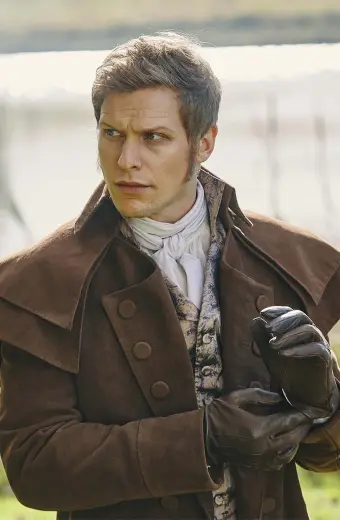 Max Bennett Poldark Monk Adderley Brown Long Coat