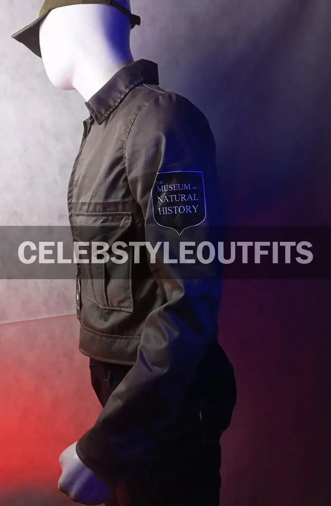 Night at the Museum Larry Daley Grey Jacket Larry Daley Night at the Museum Ben Stiller Cotton Jacket