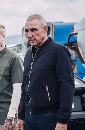 Temple Bullet Proof Vinnie Jones Black Bomber Cotton Jacket