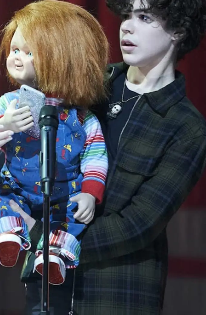 Zackary Arthur Jake Wheeler Chucky Checked Black Plaid Jacket chucky-zackary-arthur-checked-jacket